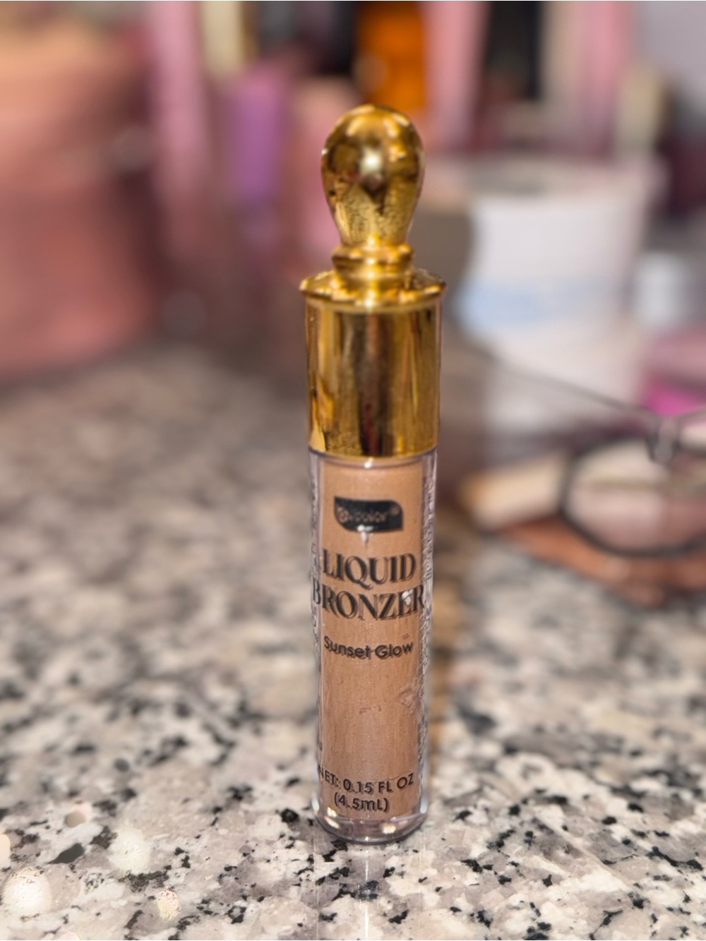 Dollcake Liquid Bronzer - Sunset Glow with Gold Cap